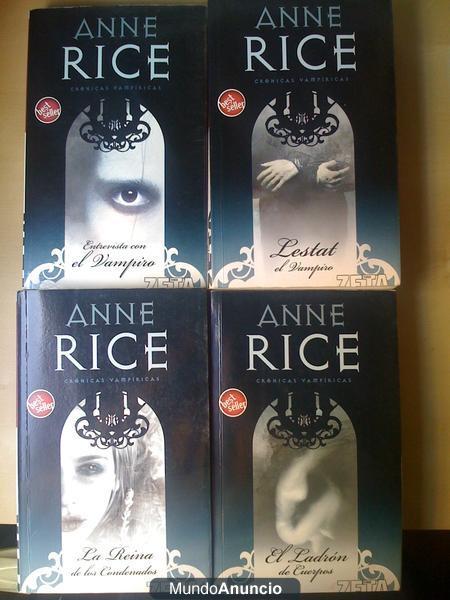 LIBROS. Cronicas Vampiricas. Anne Rice