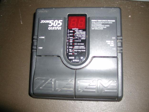 Pedal zoom 505 guitar