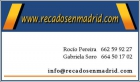 Recados en Madrid (www.recadosenmadrid.com) - mejor precio | unprecio.es