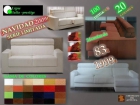 SOFA PIEL 3 PLAZAS + CHAISELONGUE - mejor precio | unprecio.es