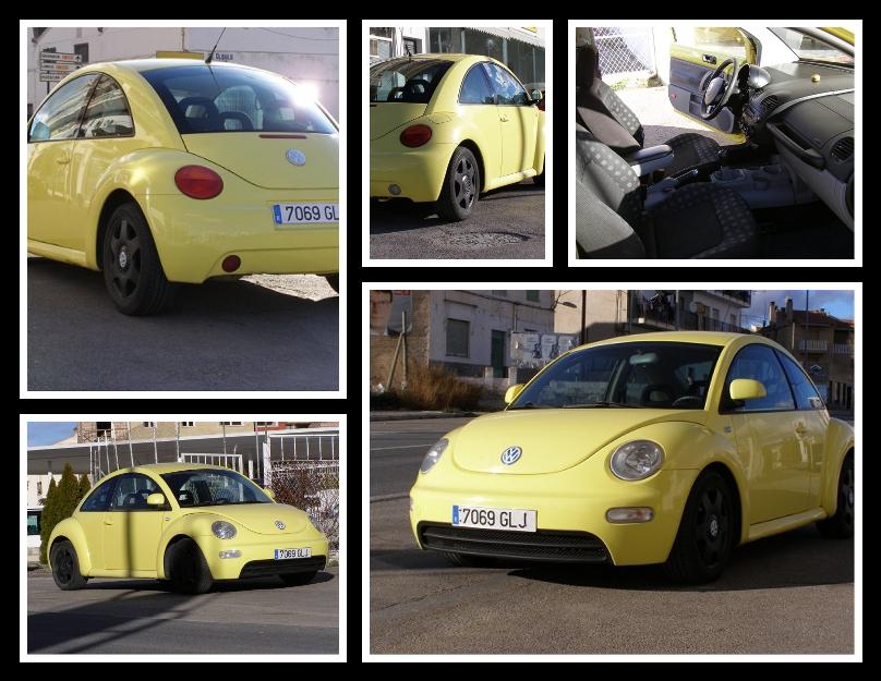 vendo new beetle 1.9 td amarillo, como nuevo