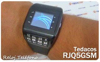 Reloj de Pulsera con Teléfono Móvil GSM Libre Operador, WatchPhone Tedacos