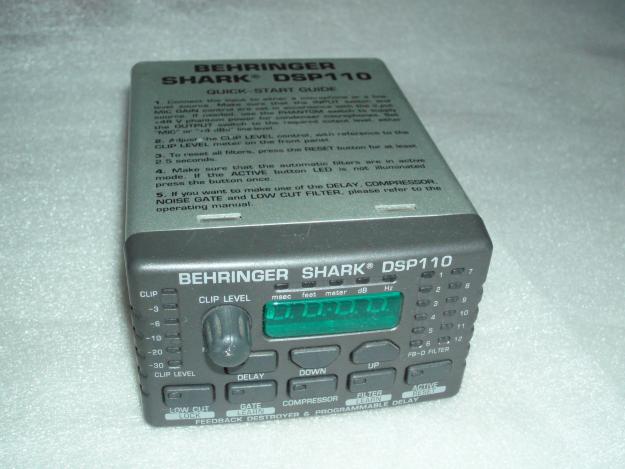 Behringer Shark DSP 110 multifuncional