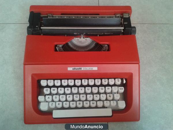 Se vende máquina de escribir marca Olivetti