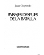 Paisajes después de la batalla. Novela. ---  Montesinos Editorial, 1982, México.