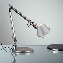 Artemide Tolomeo Micro Sobremesa con base - Aluminio - iLamparas.com