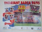 POSTER DEL BARÇA 94/95. POQUER DE ASES:ROMARIO,KOEMAN,STOICHKOV Y HAGI - mejor precio | unprecio.es