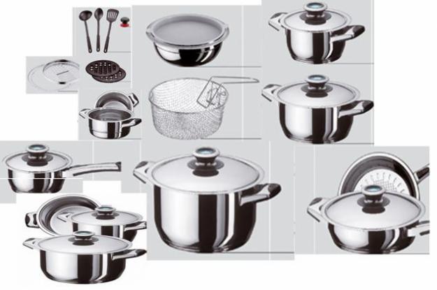 BATERIA DE COCINA SOLINGEN DE 30 PZ