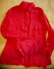 Camisa roja de gasa. Talla 38 - mejor precio | unprecio.es