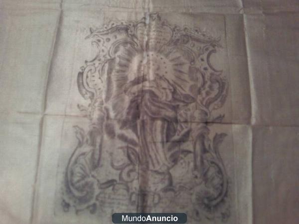 Se vende seda del siglo XVIII de la Inmaculada Concepción de Alicante