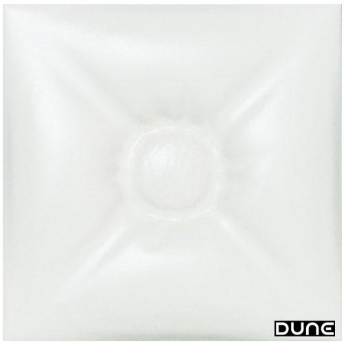 Dune - Caja de cerámica Capitoné Blanc 10x10