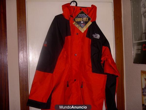 anorak north face gore-text y forro de montaña