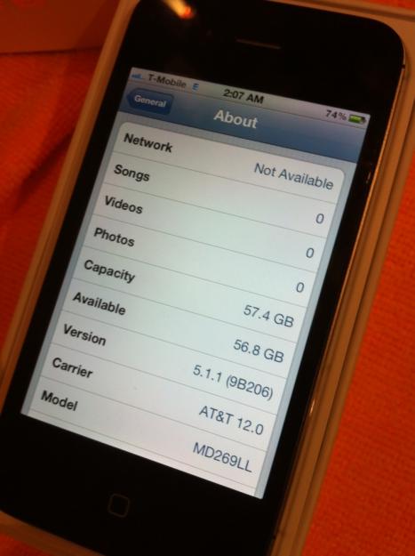 iPhone 4s 64go Original