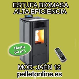 Estufa de alta eficiencia - mod jaen 12 - ENVIO A DOMICILIO