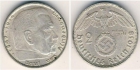 Moneda de plata nazi 2 marcos alemania - mejor precio | unprecio.es