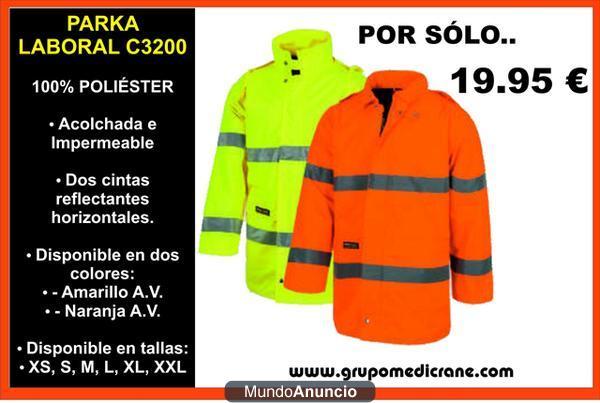 PROMOCIÓN PARKA LABORAL DE ALTA VISIBILIDAD