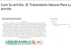 Cure su artritis. El tratamiento natural para la artritis - mejor precio | unprecio.es