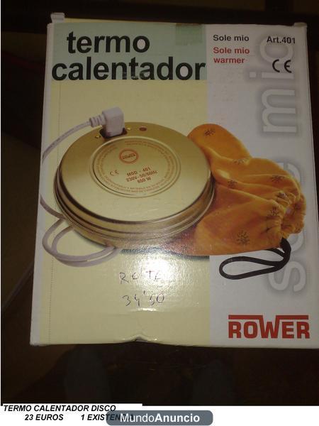 termo calentador disco