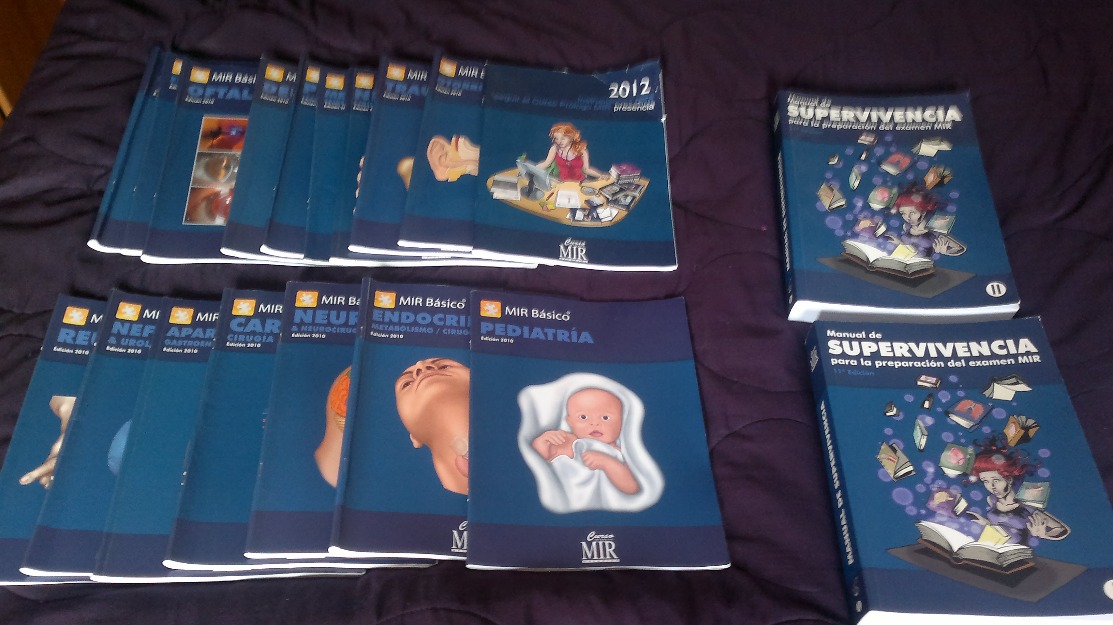 Vendo curso mir prologo 2012-2013+manuales de supervivencia