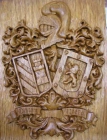 Heraldica tallada en madera - mejor precio | unprecio.es