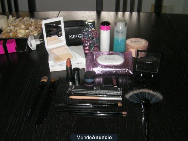 LOTE MAQUILLAJE Y BROCHAS POR 70€