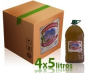 4 garrafas de 5L de Aceite de Oliva Virgen Extra Prunaoliva