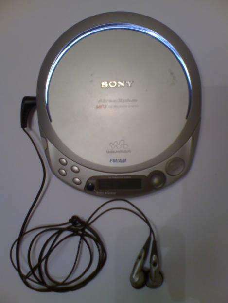 discman sony pm3 con radio AM/FM