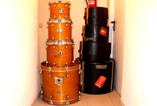 700 Eur. Bateria Premier XPK Fusion + Fundas Hard-Case