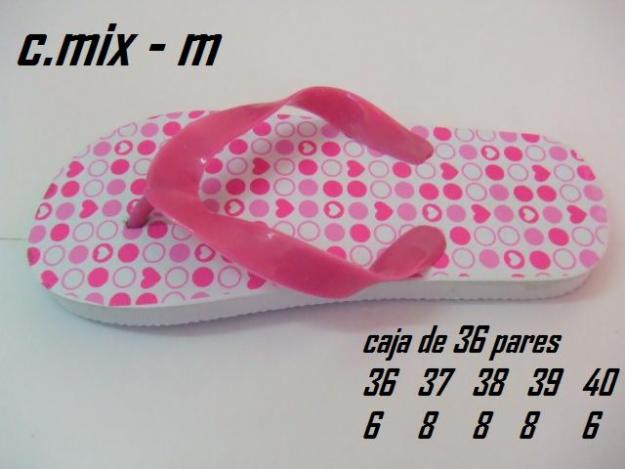 CHANCLAS MIX 