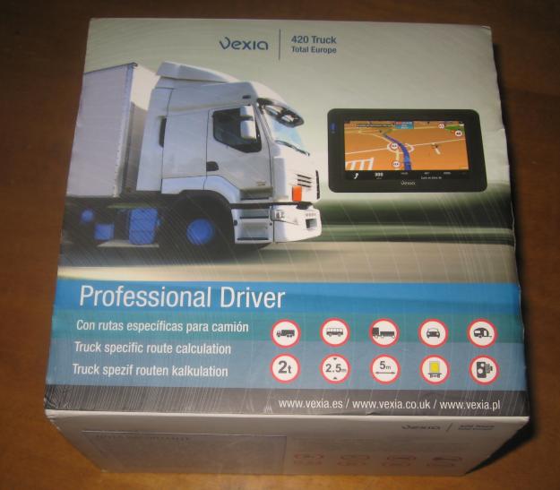 GPS Vexia 420 Truck - Total Europe - Profesional driver