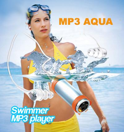 MP3 SUMERGIBLE 4 GB    MP3AQUA