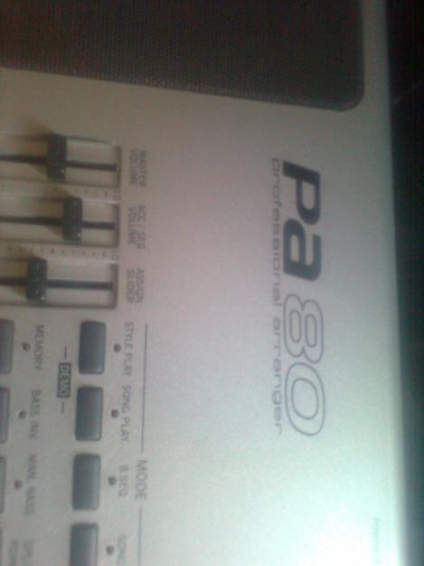 korg pa80 profesional aranqer