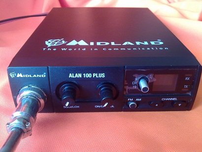 Emisora de radioaficionado alan 100 plus cb