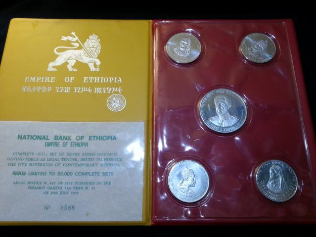 Monedas de ethiopia