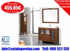 Mueble de bano BRUJAS 100 Nogal - mejor precio | unprecio.es