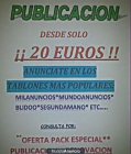 PUBLICACION_RENOVACION ANUNCIOS. 20 EUROS - mejor precio | unprecio.es