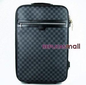 LOUIS vuitton Damier Graphite Canvas 55 Luggage M23331