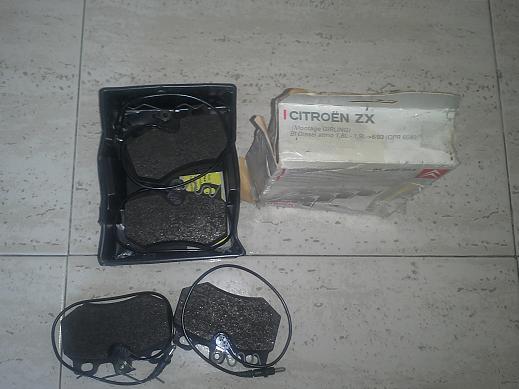 pastillas de freno citroen zx nuevas