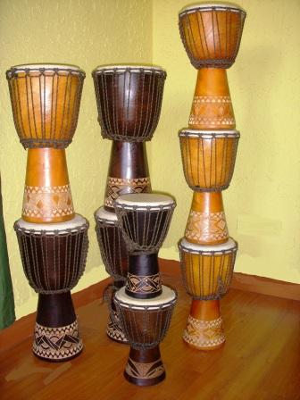 Djembés africanos