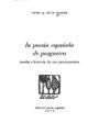 La poesía española de posguerra. Teoría e historia de sus movimientos. ---  Prensa Española, 1973, Madrid. 1ª edición.