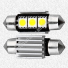 2 Bombillas Festoon 3 LED SMD5050 CAN BUS 36MM no dan ERROR - mejor precio | unprecio.es