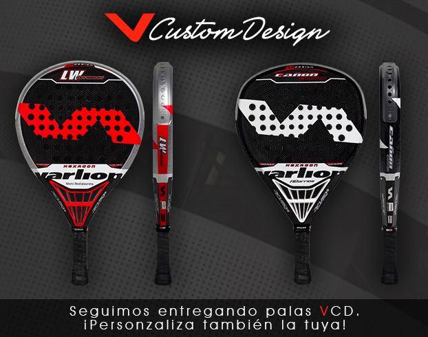 Palas de padel VCD personalizadas