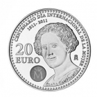 MONEDA DE PLATA DE 20 EUROS DEL AÑO 2.011 - mejor precio | unprecio.es