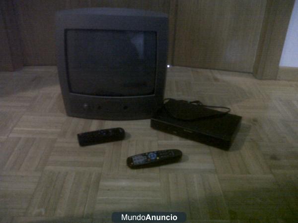 TELEVISION MAS TDT CON SUS MANDOS A DISTANCIA