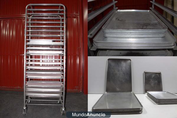 ¡SEMINUEVO! Estanteria para panaderia de 22 alturas