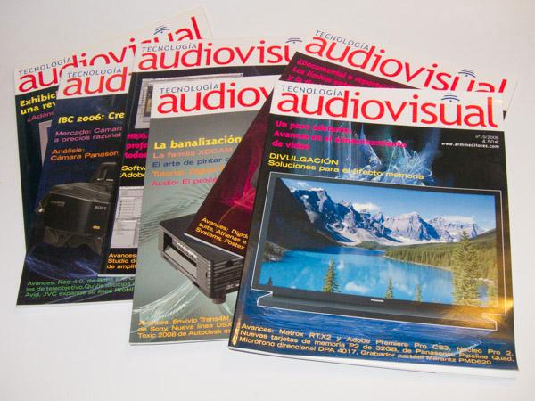 Revista profesional tecnologia audiovisual