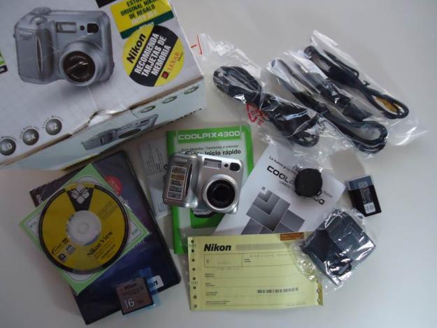 Oportunidad: cámara digital nikon coolpix 4300