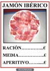 Cartel publicitario de \"Jamón Ibérico\" seminuevo - mejor precio | unprecio.es