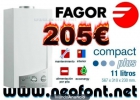 CALENTADOR A GAS FAGOR FEP 11 PLUS AUTOMATICO - mejor precio | unprecio.es