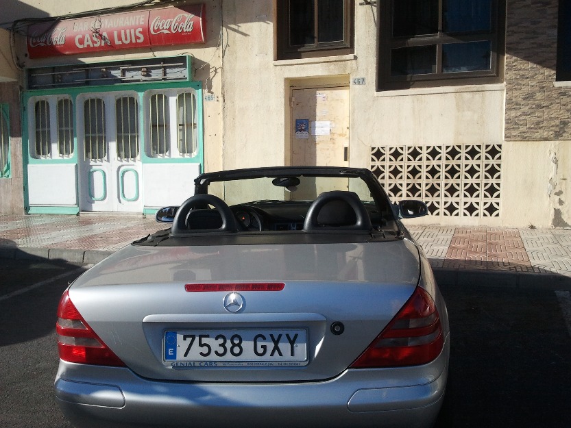 Mercedes slk 200, del año 1997 (modelo 2000)